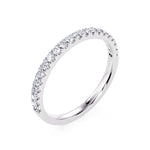 Davis Classics 14k White Gold Diamond Band