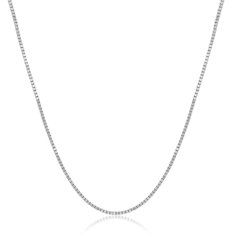 Davis Classics Statement Tennis Diamond Necklace