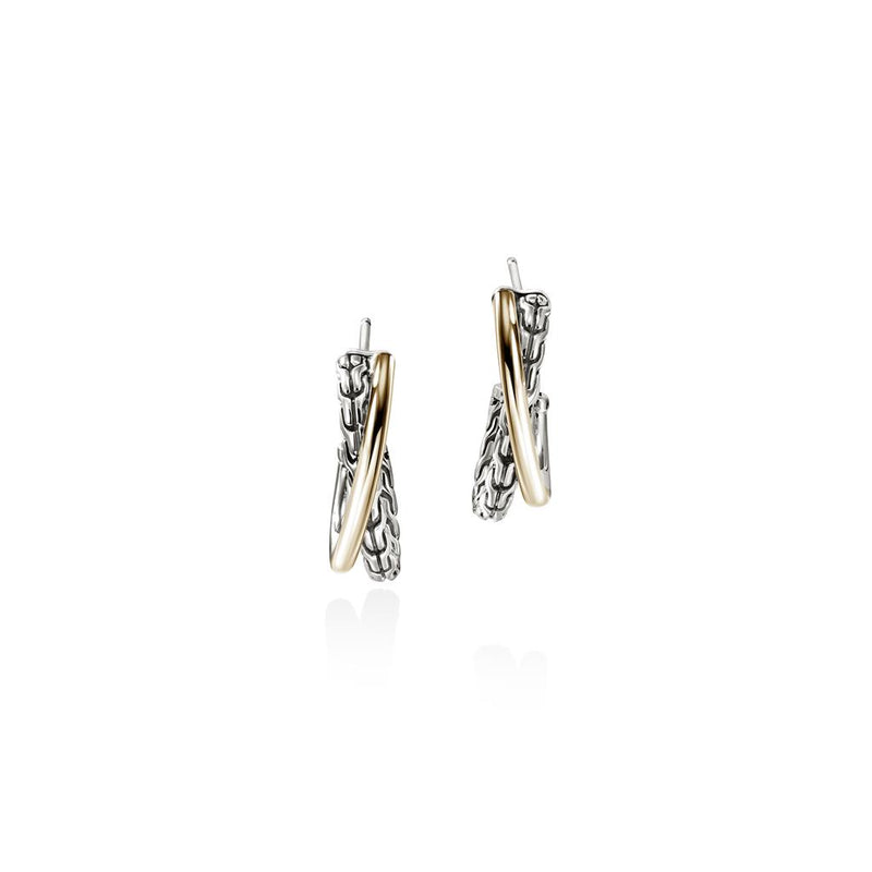 John Hardy Essential Crossover Earrings