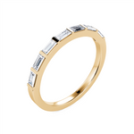 Davis Classics Women's 14k Yellow Gold Stackable Diamond Band