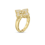 Roberto Coin 18k Yellow Gold Venetian Princess Collection Diamond Fashion Ring