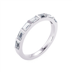 Davis Classics Women's 14k White Gold Diamond Band