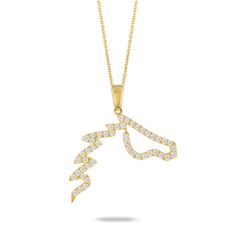 Doves Equestrian Collection Equestrian Diamond Pendant