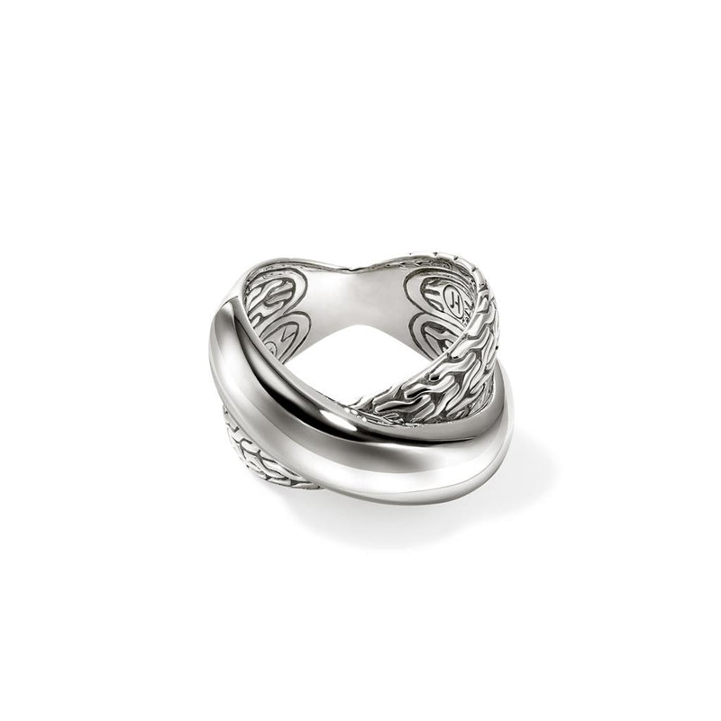 John Hardy Essential Crossover Ring