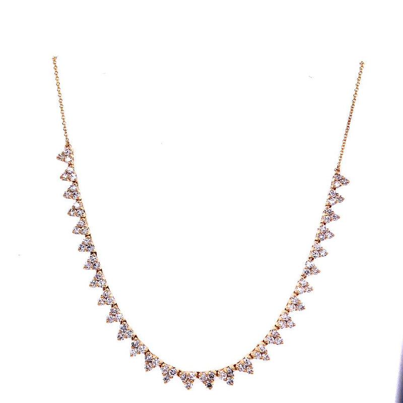 Davis Classics Tennis Diamond Necklace