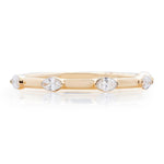 Davis Classics Women's Classic Diamond Wedding Band in 14k Yellow Gold