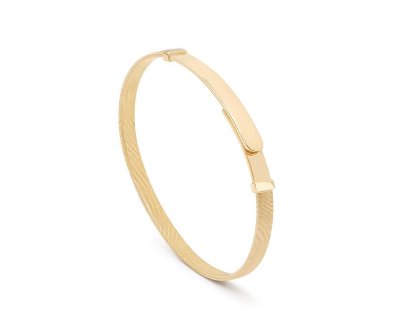 Marco Bicego 18k Yellow Gold Masai Collection Bar Station Bangle Bracelet