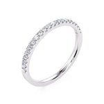 Davis Classics 14k White Gold Diamond Band