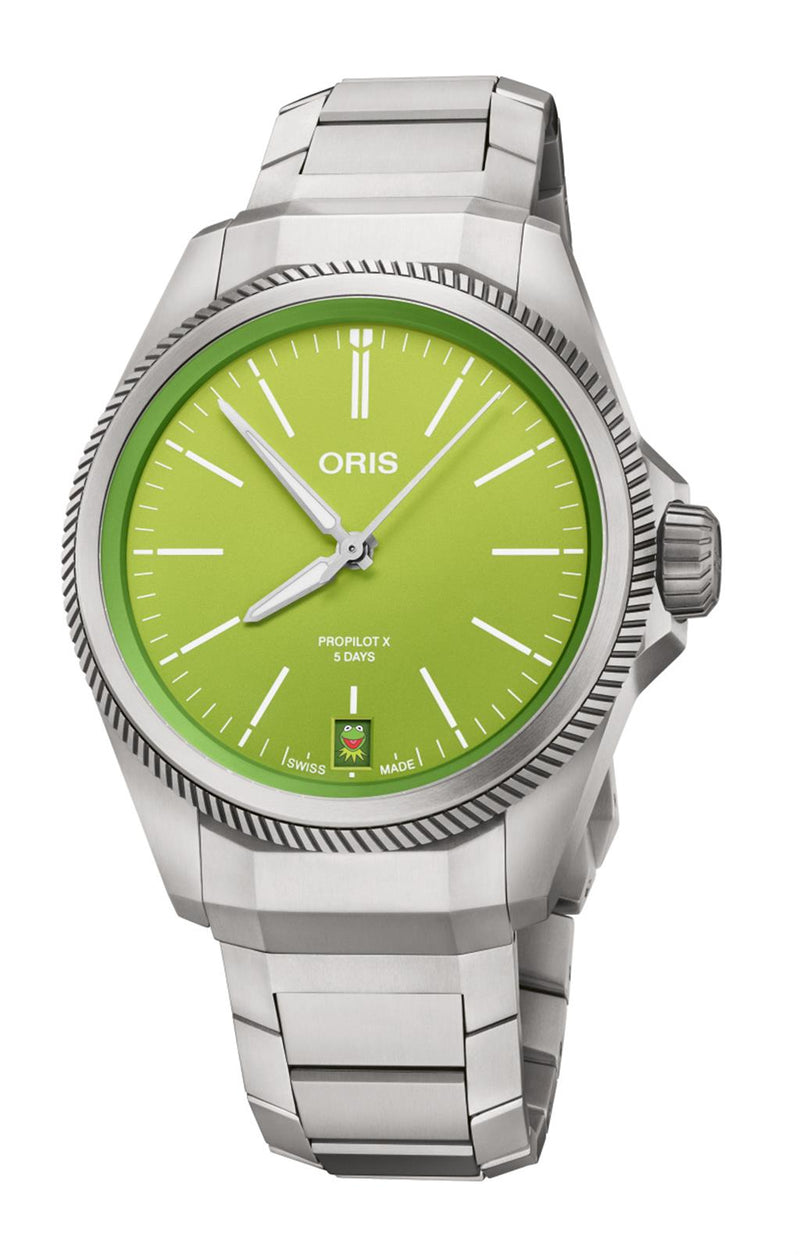 Oris ProPilot X Calibre 400 Kermit Limited Edition Watch