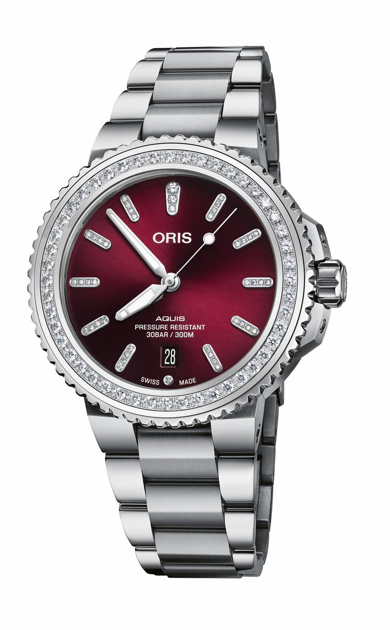 ORIS Aquis Date Diamonds Watch