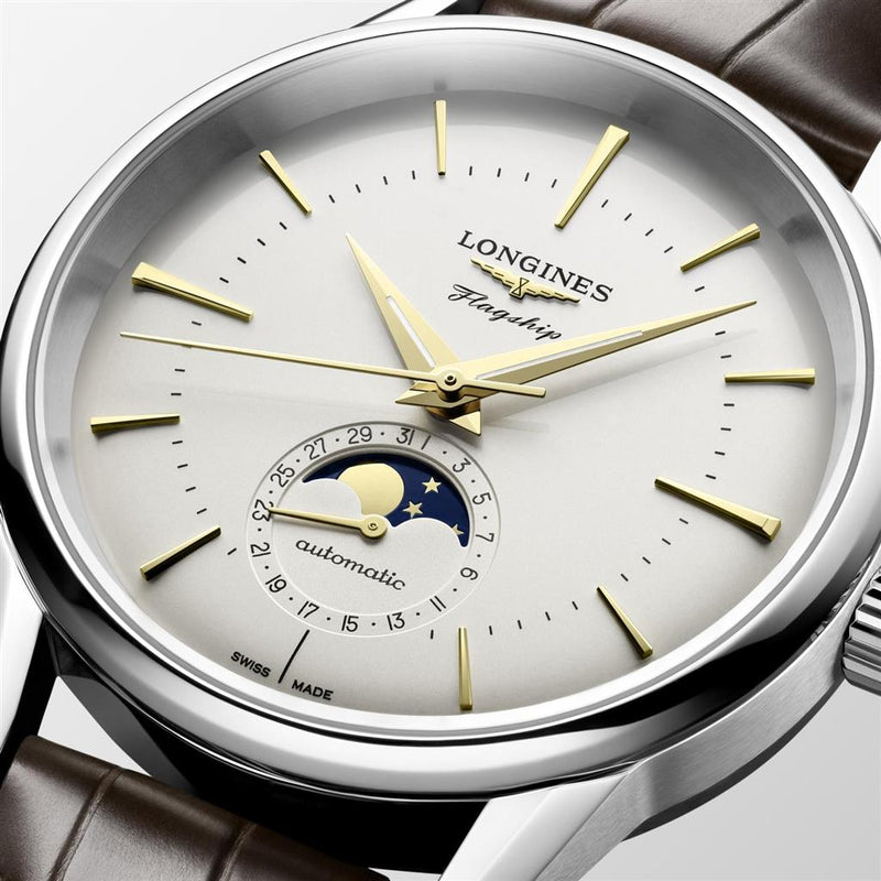 Longines Flagship Heritage Moonphase Watch